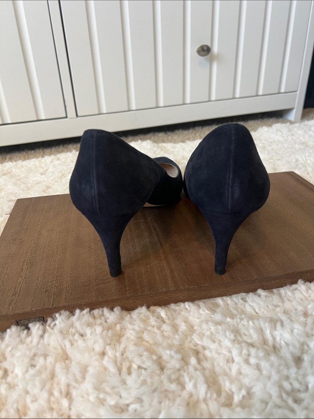 Lk Bennett Audrey Pointed-Toe Suede Heeled 7.5/38.5 NEW - Picture 4 of 5